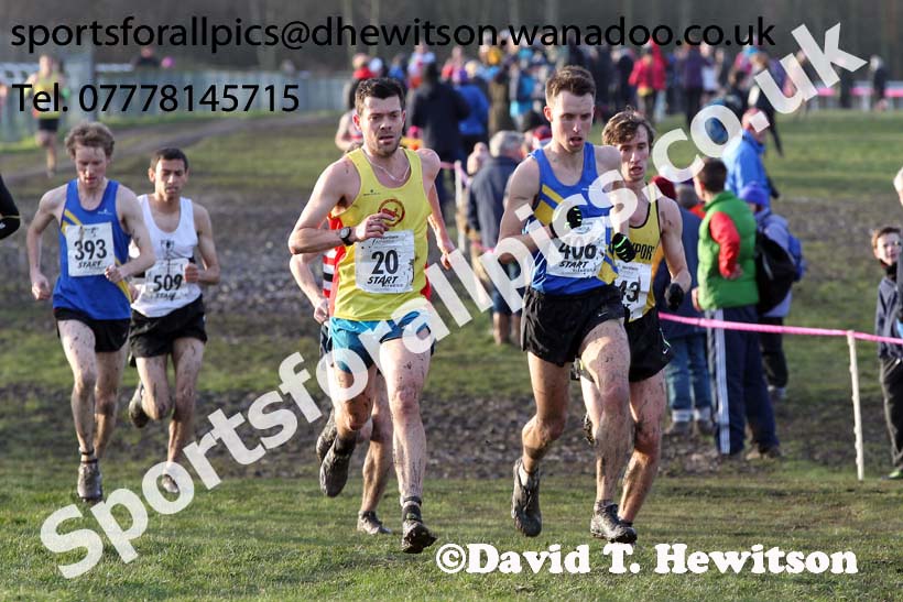 Senior mens Northern Cross Country  Championships, Pontefract. Photo: David T. Hewitson/Sports for All Pics
